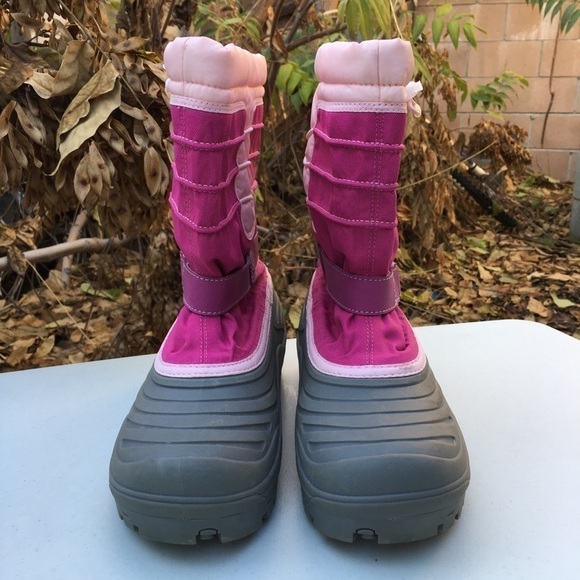 Sorel Women’s Pink Waterproof Snow Boots Size 6 - Picture 4 of 8